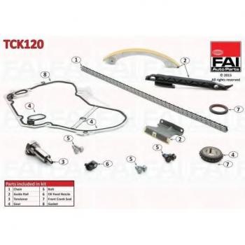 Kit de cadena de distribución FAI AutoParts TCK120