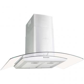 Campana extractora de pared 90 cm acero inoxidable 756 m³/h con LED