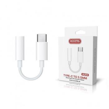Adaptador USB-C a Jack 3.5mm Accetel AU113 Compatible con iPhone 15