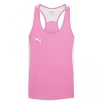 Camiseta de Tirantes Puma para Mujer Rosa Individual de Pádel