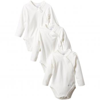 Twins Wickelbody - Body para bebés, color weiss 110601, talla 1 meses