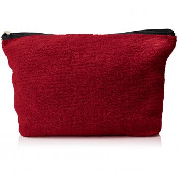 Tous Mediana Kaos Shock de Pelo Shaggy, Organizadore de Bolso para Mujer, Rojo