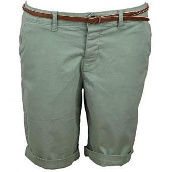 Superdry Bermuda Chino City Verde Mujer XL Verde