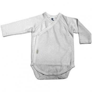 Cambrass 12861 - Body de Manga Larga para recién Nacidos, Talla 62 cm, Color Blanco