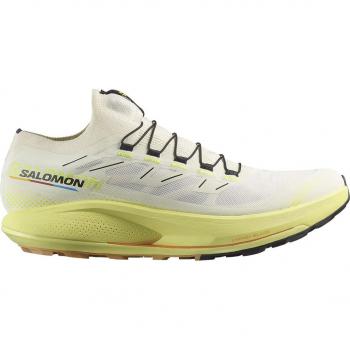 Salomon Zapatillas de trail running de hombre Pulsar Trail Pro 2 blanco amarillo neón - Talla 46(2/3)