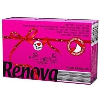 Renova Pañuelos de bolsillo Red Label Rosa aroma Rosas - 6 paquetitos
