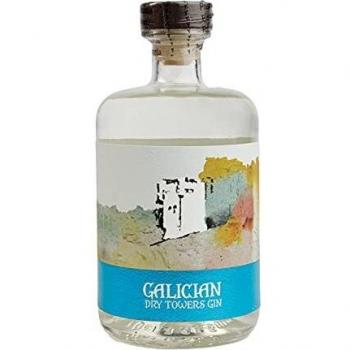 Galician Dry Towers gin 40º - Ginebra Gallega Premium 70cl
