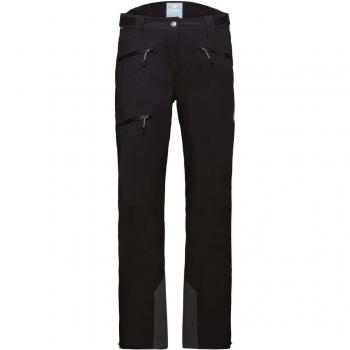 Pantalón de esquí de mujer STONEY Mammut - Características: impermeable, transpirable, aislante térmico, ajuste cómodo, múltiples bolsillos, refuerzos en las rodillas y parte inferior, ventilación con cremall