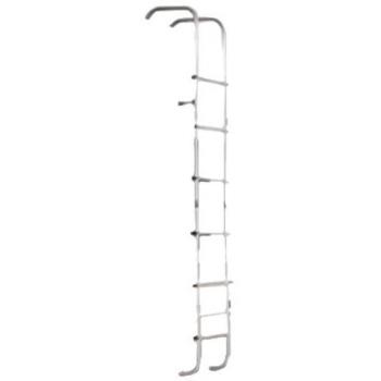 Surco Universal Straight RV Ladder 502L - Heavy-Duty Aluminum Design