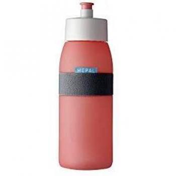 Rosti Mepal Deportes Botella Ellipse 500 ml, plástico, Nordic Rosa, 7.5 x 7.5 x 22.5 cm
