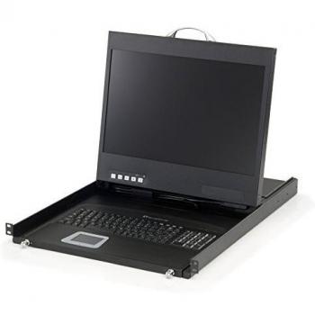 Consola KVM LevelOne KVM-8901FR 48,3 cm (19) LCD 1440 x 900 Pixel PS/2 y USB