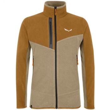Chaqueta Forro Polar Salewa Paganella Polarlite Hombre Marrón XL
