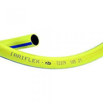 Manguera de Jardín Irriflex 25m, PVC, 1/2, Interior Ø12.5mm, Exterior Ø17.3mm, Flexible y Reforzada