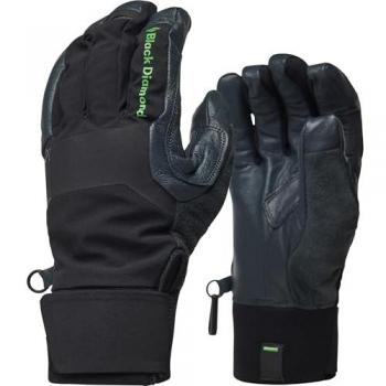 Black Diamond Terminator Black Gloves for Men, Small Size
