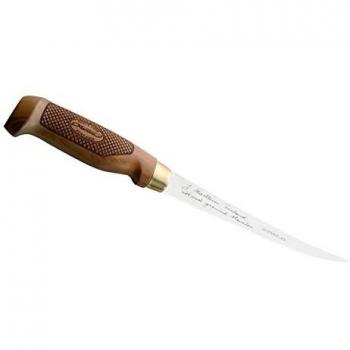 Marttiini Classic Superflex Fillet Knife 15cm with Satin Finish Stainless Blade and Birch Wood Handle
