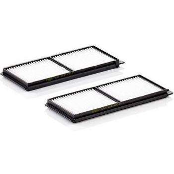 Original MANN-FILTER Filtro de habitáculo CU 23 001-2 – Paquete de filtros de habitáculo
