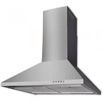 vidaXL Campana Extractora Acero Inoxidable 600 mm Humos Vapor Cocina Chimenea