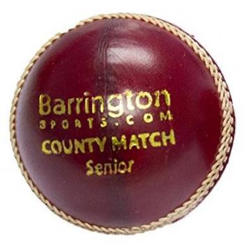Barrington deportes Condado Match pelota de críquet, rojo