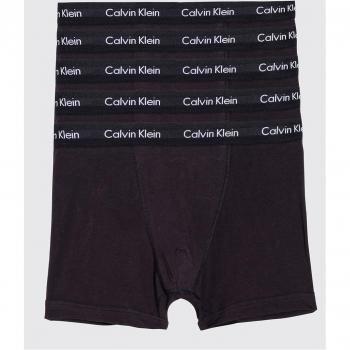 Calvin Klein - Pack de cinco boxers de punto de hombre negros