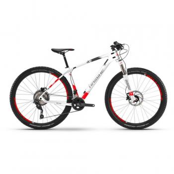 Haibike MTB Greed hardnine 6.0 20 g Deore 29 Pulgadas Blanco/Rojo/Antracita, Color Weiß/Rot/Anthrazit, Tamaño 40, Tamaño de Rueda 29.00 Inches