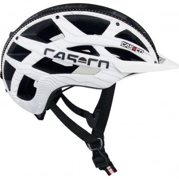 Casco 1655 Bicicleta, Unisex Adulto, Blanco, L