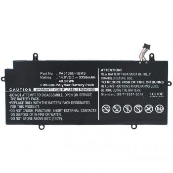 Batería portátil Coreparts 14.8V 3350mAh para Toshiba