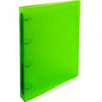 Exacompta 51263E Cartelle ad Anelli, 32x26 cm, Verde