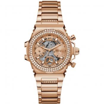 Guess Fusion Rose Gold Stainless Steel Women's Watch GW0552L3