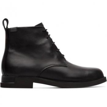 CAMPER Iman Ankle Boots for Women in Black Smooth Leather - Size 37