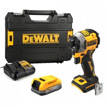 Atornillador de impacto Dewalt DCF850E1T 18V, 208Nm, 1x1.7Ah Powerstack, TSTAK