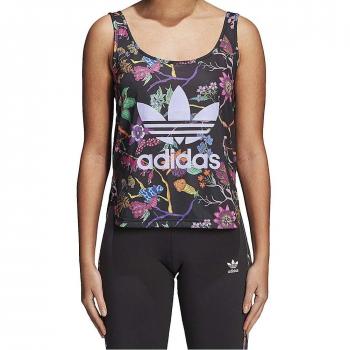 adidas Camiseta Tirantes (Tank Top) Tank Top negro/morado/multi talla: 34 S (Small)