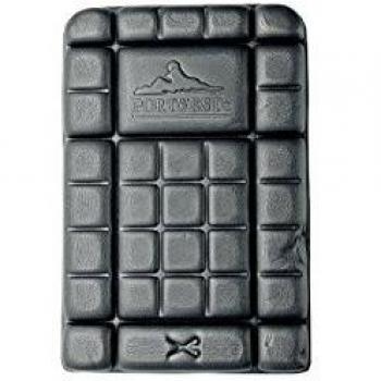 Portwest - Kp44bkr par de rodilleras, negro