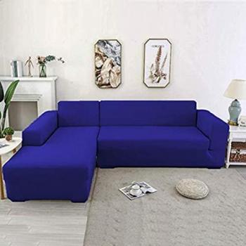 Youjoy Funda de Sofá Elástica - 1/2/3/4 Plazas Funda Sofá Chaise Longue en Forma de L Necesita Comprar 2 Piezas