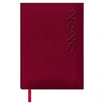 Dohe Agenda Brasilia - Agenda Anual Día Página - Sábado y Domingo en la misma Página - Medidas 15 x 21 cm - 336 páginas - Color Burgundy - Agenda 2019