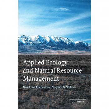 Applied Ecology and Natural Resource Management Textbook by Cambridge University Press
