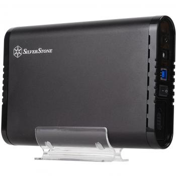 Caja Externa para Disco Duro de 3.5 Silverstone SST-TS07B, USB 3.0, Sin Herramientas, Color Negro