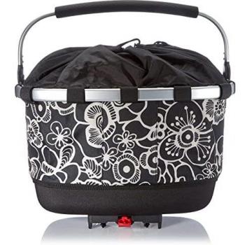 CARRYBAG GT Racktime Basket - Black Floral Design