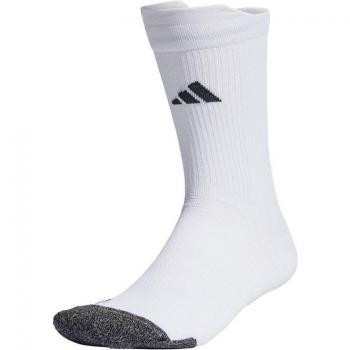 adidas Cushioned Crew Football Socks - White/Black - L Male