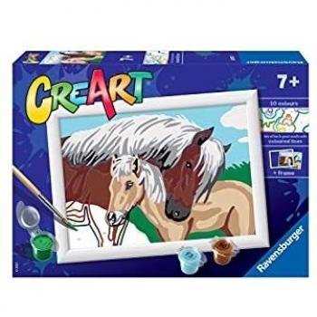 Ravensburger CreArt - Kit de Pintura por Números Amor Materno para Niños (Edad Recomendada 7+)