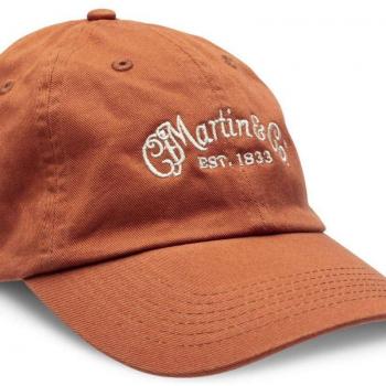 Orange MARTIN Guitar Adjustable Cap - Everyday Texas Hat