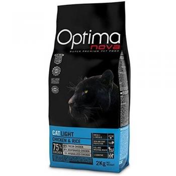 Optima nova - Pienso para Gatos Adultos ã“ptima Nova Light Pollo y arroz
