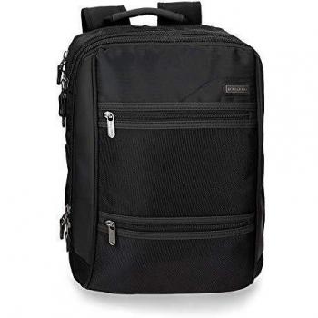 Roll Road Stock Mochila Adaptable para Portátil 15,6 Negro 32x43x15 cms Poliéster 20.64L