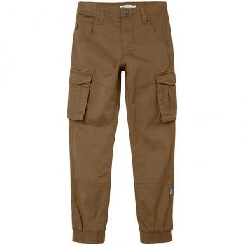 Name It Ryan Regular Fit Cargo Pants for Boys in Kangaroo