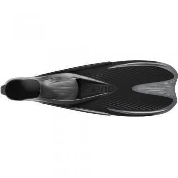 Seac Speed - Aleta con zapato cerrado, unisex, color negro, talla 46-47