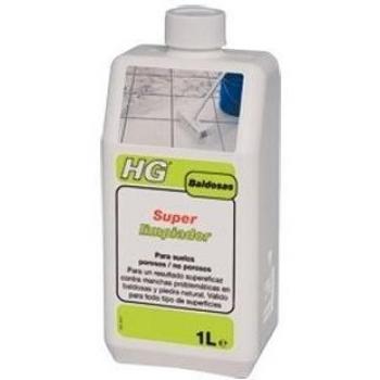 HG Super Limpiador Profesional para Baldosas, Azulejos y Suelos de Piedra, Elimina Grasa y Suciedad, 1 Litro - Producto 20