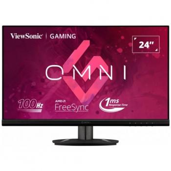 ViewSonic OMNI Gaming Monitor VX2416 - 23.8 Full HD 1920x1080, 100Hz, 1ms Response Time, Integrated Speakers, HDMI & DisplayPort