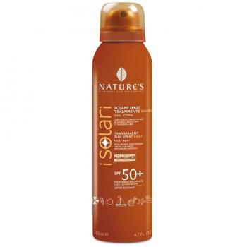 Spray Solar Transparente para Niños Nature's Solari SPF 50+ 200ml