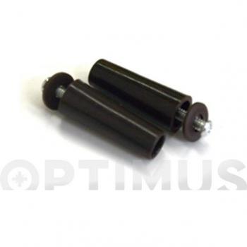 Taco metálico para pared hueca con tornillo, 4 unidades M-4 x 24 mm