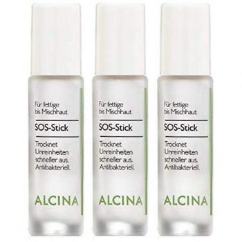 Alcina F/M SOS Stick 10ml - Stick para labios, tratamiento hidratante y reparador, formulado con ingredientes activos que proporcionan alivio inmediato a los labios agrietados y secos, textura suave y fácil aplicación