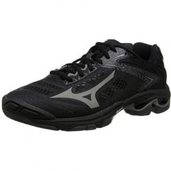 Mizuno Wave Lightning Z5, Zapatillas de Voleibol Unisex Adulto, Negro Negro Met Shadow Dark Shadow 97, 42 EU